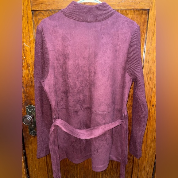 Ann Taylor Sweater size L with belt - Picture 2 of 7